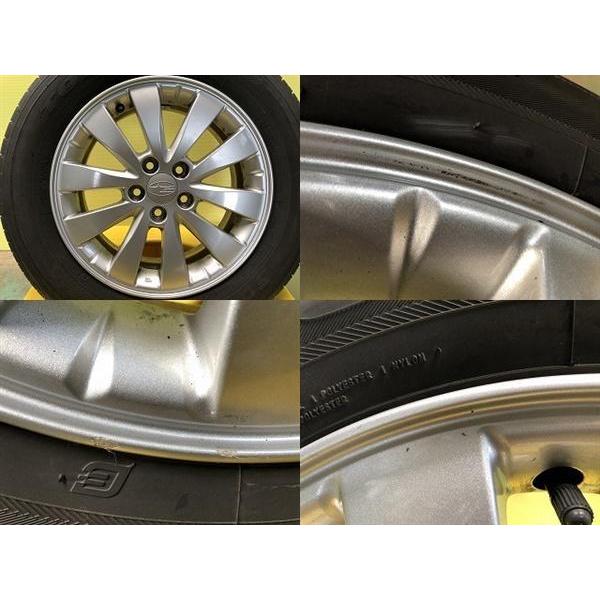 ★いわき★中古 夏セット SUBARU スバル純正 15インチ 6.0J+48 夏タイヤ トーヨー SD-7 195/65R15｜tire-shop-tread｜07