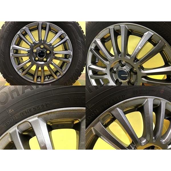 ○ 1点限り！ 中古冬セット ホイール ABATIS アバティス 15インチ 6.0J 