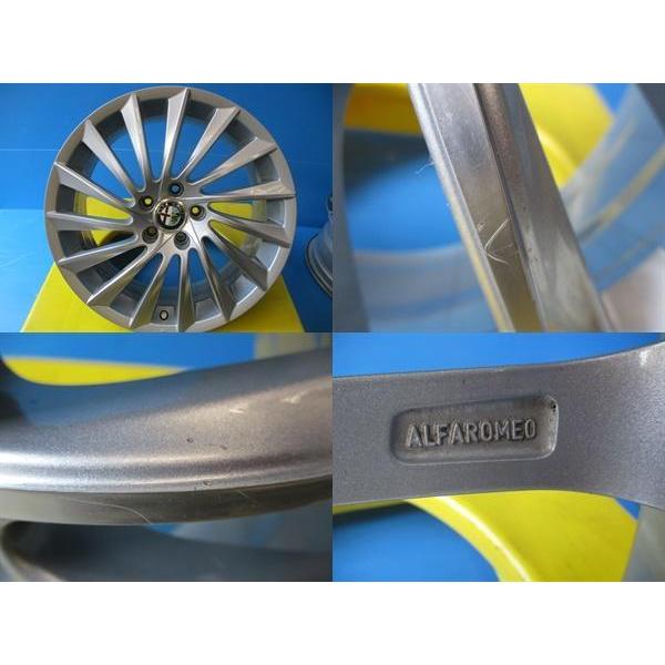 アルファロメオ ジュリエッタ純正 18インチ7．5J＋41 5H110 4 