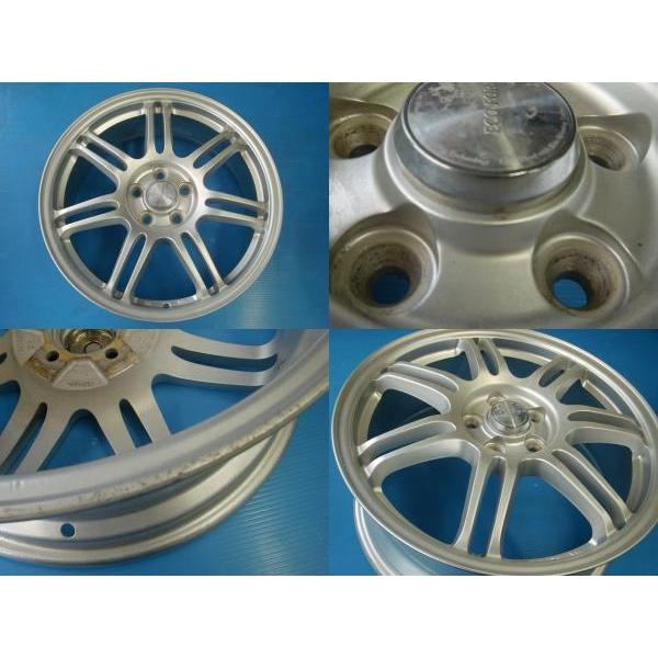 ○ 中古ホイール4枚セット ブリヂストン エコフォルム CRS112(クリア 