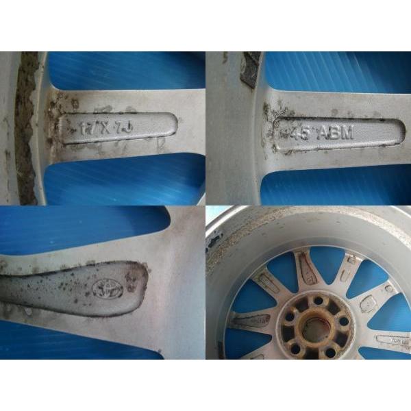 中古ホイール4本セット トヨタ プリウスα純正ホイール 平座ナット仕様 