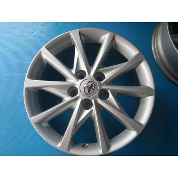 中古ホイール4本セット トヨタ プリウスα純正ホイール 平座ナット仕様 