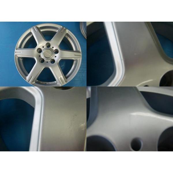 自動車 バッジオ デリカD5 アルファード ホイール アルミ シルバー 16 