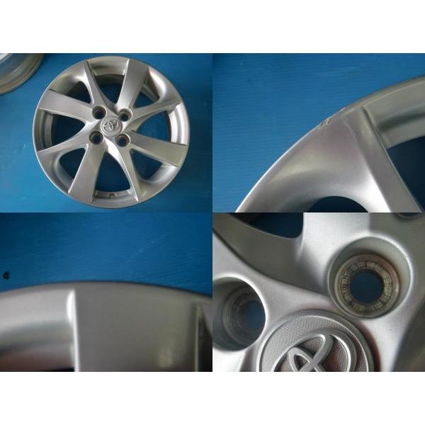 トヨタ 16インチ ホイール・タイヤ4本セット　純正ホイールナット付 トヨタ ヴィッツ RS NCP131 純正 ホイール 4本 16インチ 6J-16