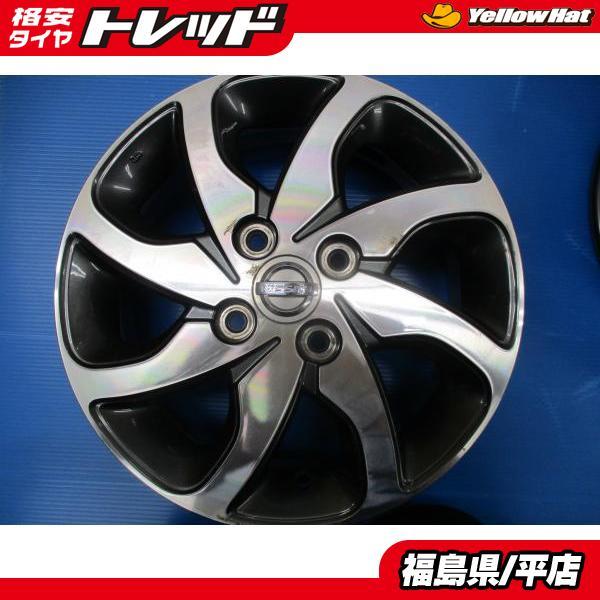 中古 日産 日産純正 軽自動車用 アルミホイール 14インチ 4.5J+50
