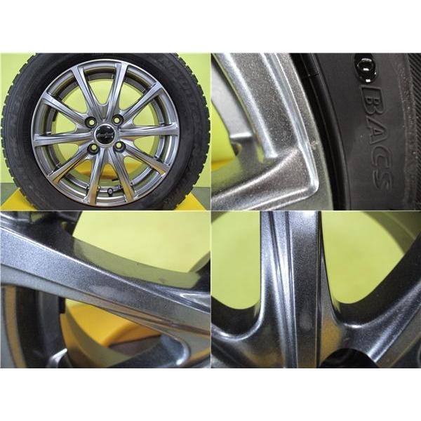 ★いわき★中古冬セット ユーロスピード 14インチ 5.5J+45 スタッドレス タイヤ ノーストレック North Trek N3i 165/70R14｜tire-shop-tread｜05