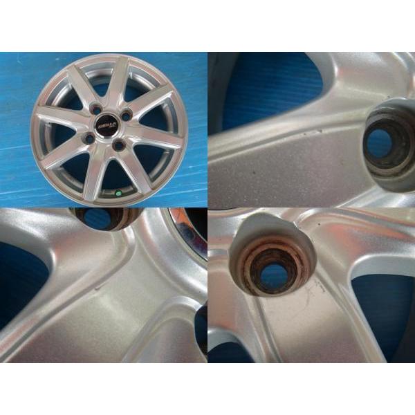 s13ドリパケ　プロポ　ホイールセット売り ☆平店☆ 中古ホイール4本セット トピー シビラ ME 13X5.0J 35