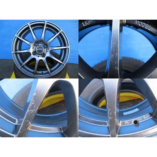 タイヤホイール四本セット中古シュナイダー マルカサービス ホイール4本セット MID SCHNEIDER STAG (MG) 14