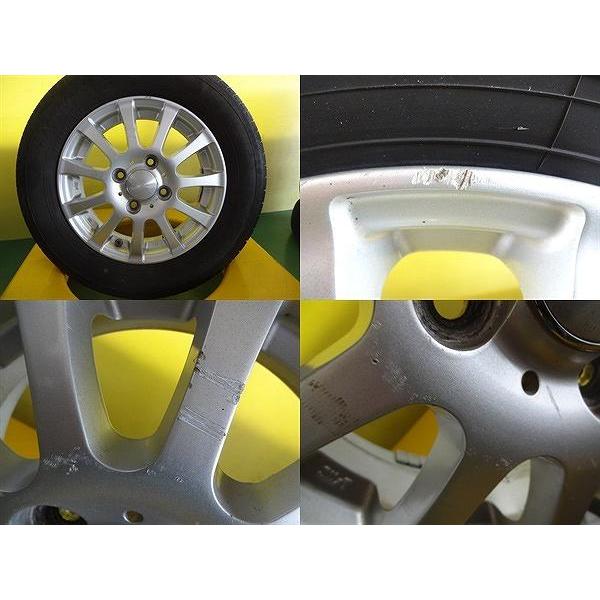 ☆いわき☆中古145/80R13 ホイールセット!4J+42 4/100 車検や ☆いわき☆中古145/80R13 ホイールセット!4J+42 4/100 車検や