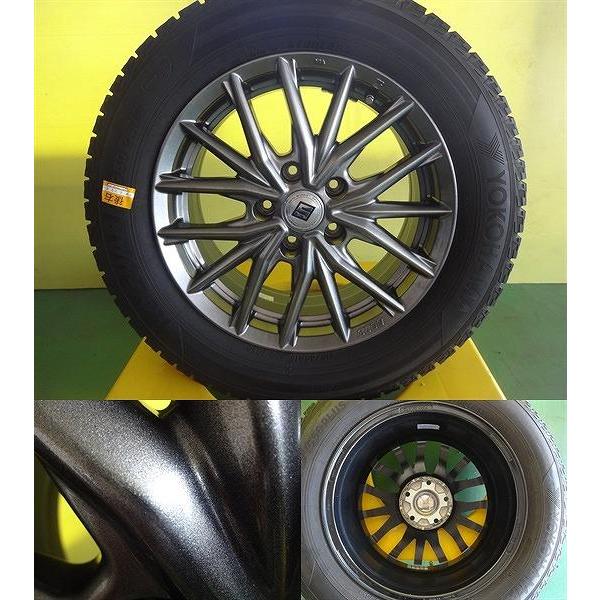 ヨコハマタイヤ ☆いわき☆中古 215/90R16冬タイヤホイール