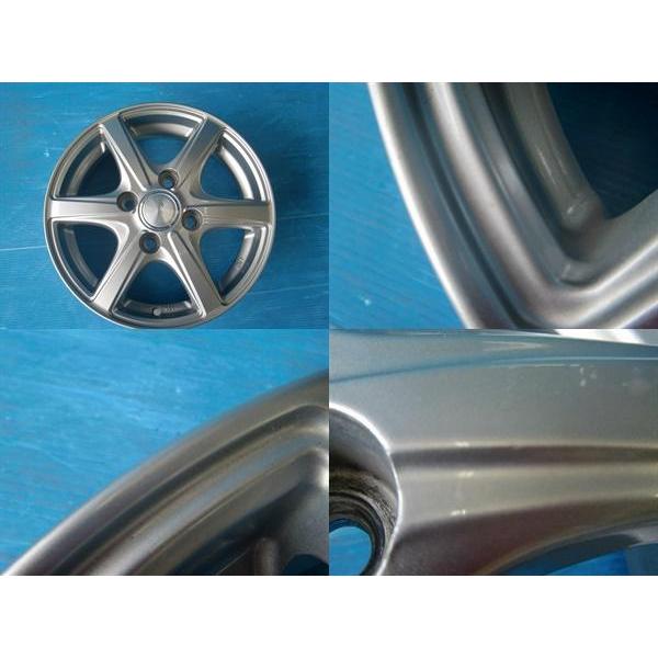 ☆福島いわき☆ 中古ホイール4本セット マディーニ SS6 13X4.00B 38
