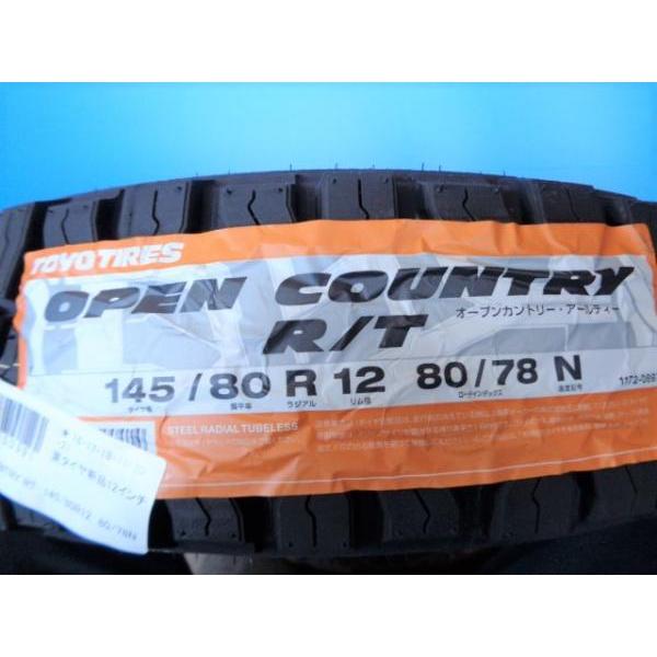 TOYO TIRES（トーヨータイヤ） 軽トラ 145/80R12 80/78 N オフロード 4 