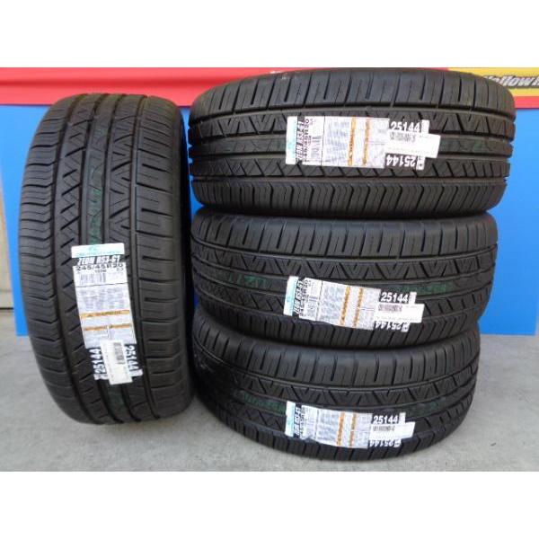 新品20インチタイヤホイールセット245/45ZR20 ハリアー、RAV4 岡崎 新品 4本 245/45R20 TREAD VENES FS-01 20インチ 8.5J ET35 5H
