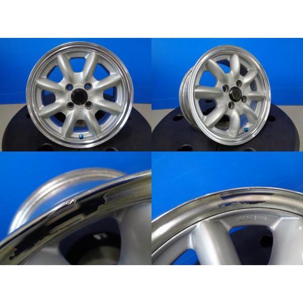 希少 レア !! 中古 4本 panasport パナスポーツ 14インチ 6J ET38 4H