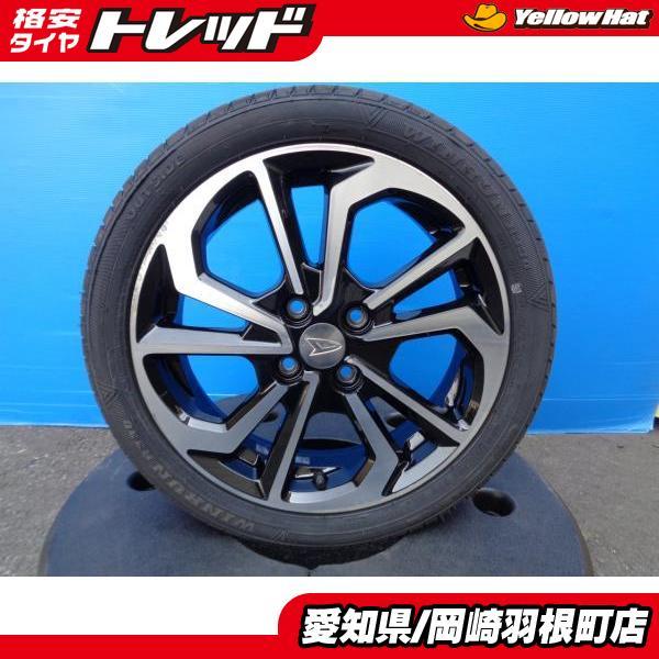 新品 夏タイヤ 4本 中古 LA400 コペン 純正 ホイール + 165/50R16 77V