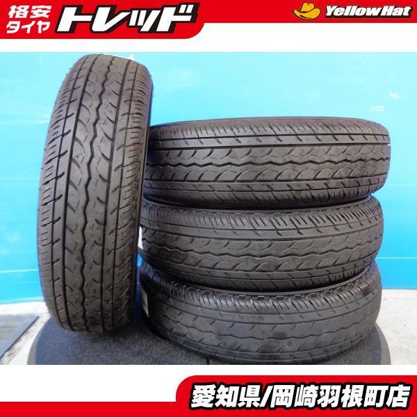 中古タイヤ キャリー 単品 145r12 車 バイク 自転車 6pr ヨコハマ Job Ry52 4本 エブリイ 軽トラ 軽箱 パンク アクティ 車検用 エブリイ タイヤショップトレッド キャリー E061 岡崎 ハイゼット 特販の