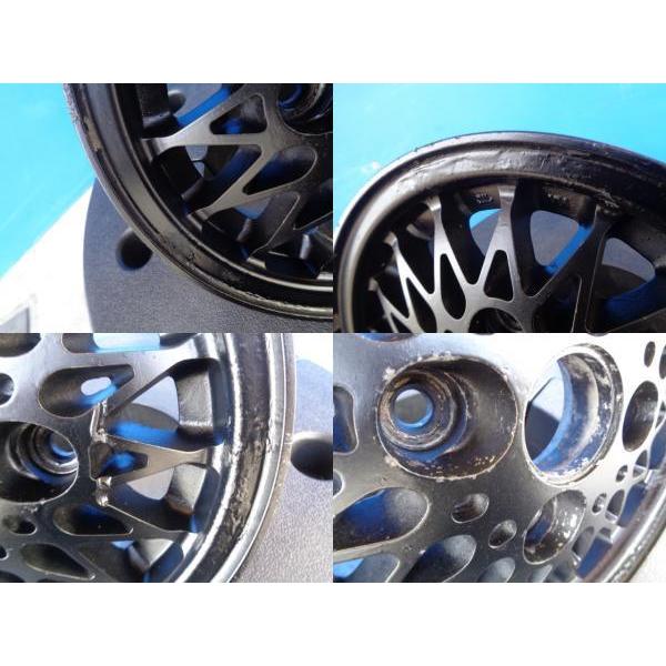 岡崎 2本 ブリヂストン メッシュタイプ ホイール 12インチ 4.5J +30
