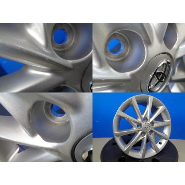 中古 4本 ホイールのみ トヨタ プリウスα 純正 17インチ 7J ET45 5H 