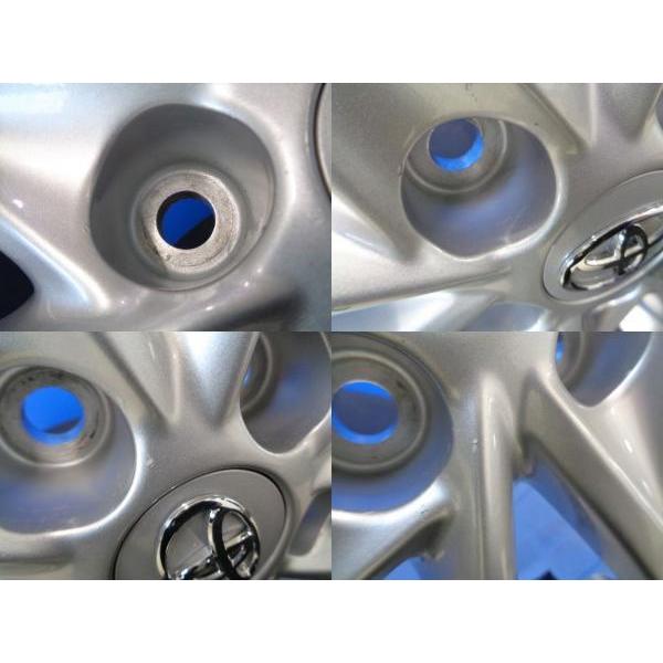 中古 4本 ホイールのみ トヨタ プリウスα 純正 17インチ 7J ET45 5H