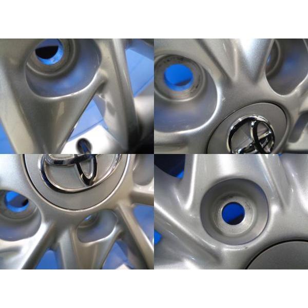 中古 4本 ホイールのみ トヨタ プリウスα 純正 17インチ 7J ET45 5H