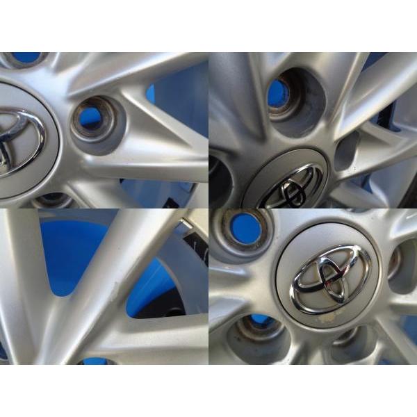 中古 4本 ホイールのみ トヨタ プリウスα 純正 17インチ 7J ET45 5H