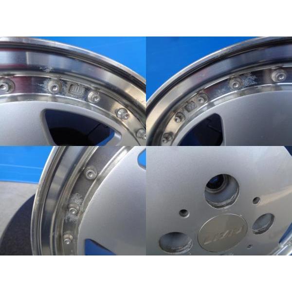 デミオ 中古 社外 アルミホイール 4本 LIZEA ディッシュ 14インチ 6J