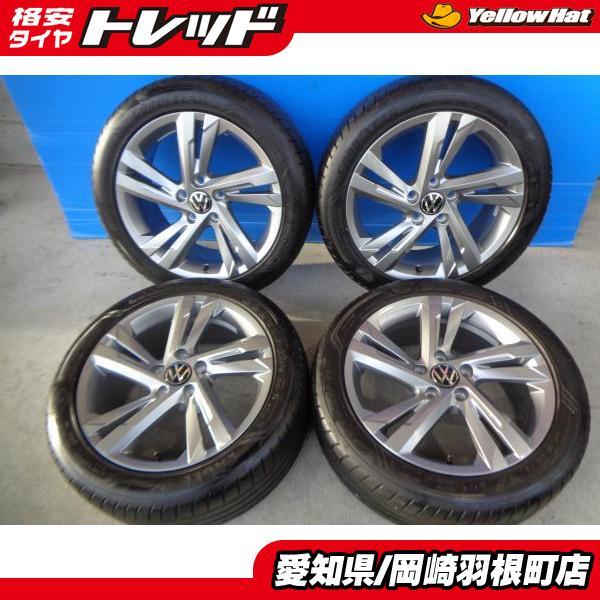 グッドイヤー（GOODYEAR） 美品 中古 4本 フォルクスワーゲン ゴルフ8