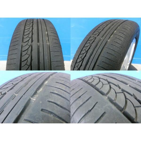 NANKANG 中古 4本 夏タイヤ 日産 C26 セレナ 純正 + 195/60R16 NANKANG 中古 4本 夏タイヤ 日産 C26 セレナ 純正 + 195/60R16