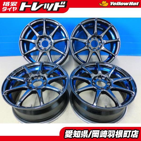 タイヤ・ホイール WEDS SPORT SA-70 15x6.5J ET45 PCD100 Weds Sport SA-70 ウェッズスポーツ 中古 15インチ 6.5J +45 PCD100 4H