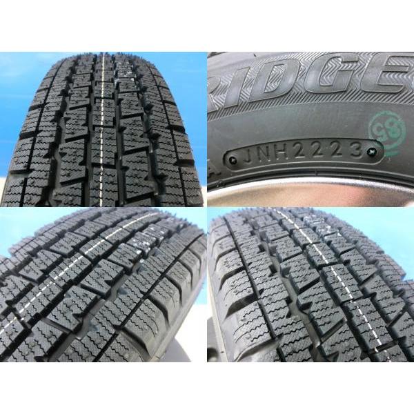 BRIDGESTONE ハイゼット 軽トラ 新品 スタッドレス ホイール 4本 BRIDGESTONE ハイゼット 軽トラ 新品 スタッドレス ホイール 4本