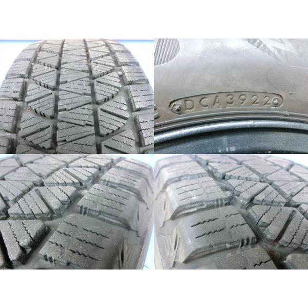 XV 225/60R17 2022年製 深溝 5H100 中古 スタッドレス ホイール 4本 SET ブリヂストン DM-V3 + マナレイ G10 17インチ 7J 岡崎｜tire-shop-tread｜10