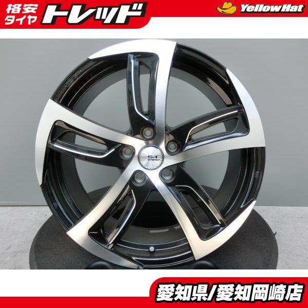未使用 ホイール 19インチ 4本 セット 7.5J ET55 PCD114.3 5H 共豊 