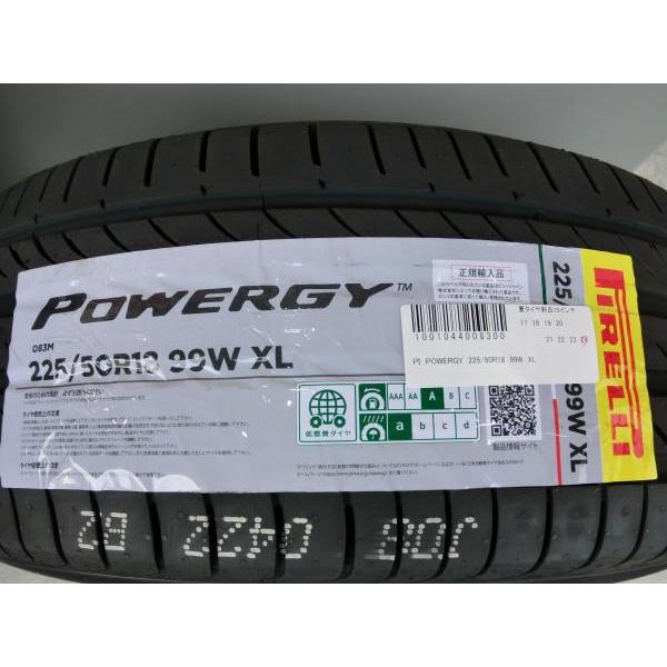 PIRELLI 225/50R18 新品 タイヤ 4本 ピレリ POWERGY パワジー C PIRELLI 225/50R18 新品 タイヤ 4本 ピレリ POWERGY パワジー C