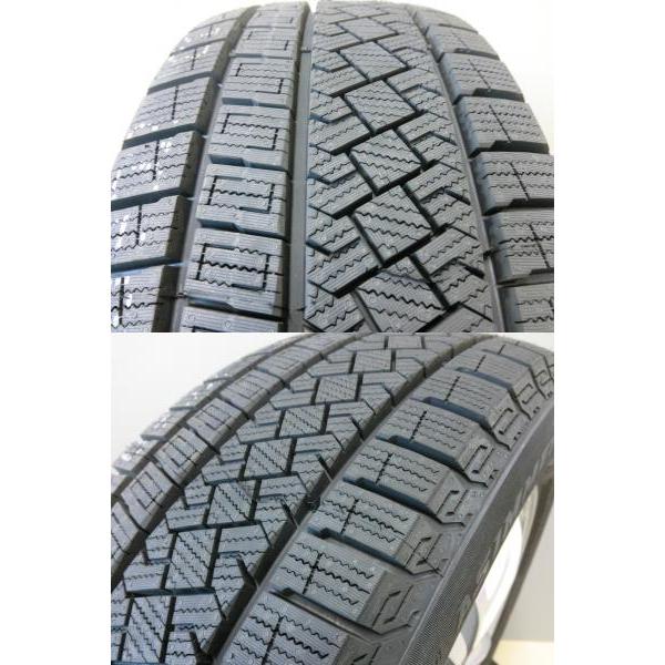 中古スタッドレス205/60R16ピレリ4本セット　ノア、ステップワゴンなど 4本 ステップワゴン SAI 中古スタッドレスタイヤ 205/60R16
