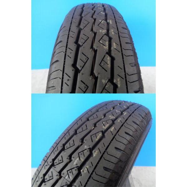 【深溝】軽バン用145/80R12 80/78N LT 夏タイヤ　ブリヂストン BRIDGESTONE（ブリヂストン） 145/80R12 80/78N LT 新品 K370 2025