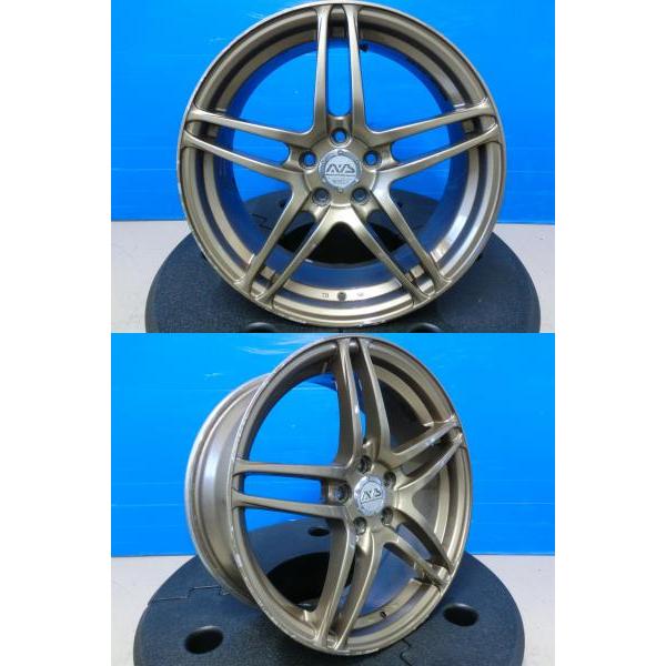 絶版 ヨコハマ AVS MODEL 5 17×7J ET50 PCD100 5H 中古 + 新品 絶版 ヨコハマ AVS MODEL 5 17×7J ET50 PCD100 5H 中古 + 新品