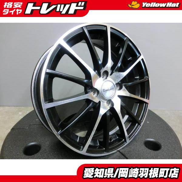 カスタム 軽カー 16インチ 4本セット 中古 ホイール BADX REMBRANDT