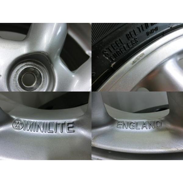 DUNLOP（ダンロップ） MINILITE 15インチ 4.5J +45 PCD100 4H ダイハツ 