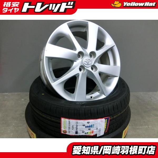 アクア　16インチ タイヤ ホイール 4本セット 195/50R16 アクア ヴィッツ 195/50R16 サマー タイヤ ホイール 4本セット 新品