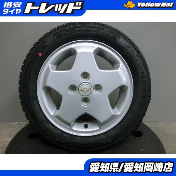 155/65R14 ワゴンR 格安 新品 海外製 スタッドレス 中古 ホイール 4本