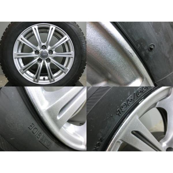 BRIDGESTONE プリウス プレミオ 195/65R15 国産 深溝 中古 BRIDGESTONE プリウス プレミオ 195/65R15 国産 深溝 中古