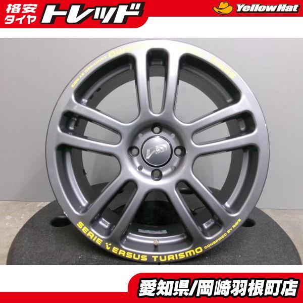 ア*読様 VERSUS SPADA RAYSアルミホイール4本 中古 アルミ RAYS VERSUS TURISMO SPADA 17インチ 7.0J +42 4H100