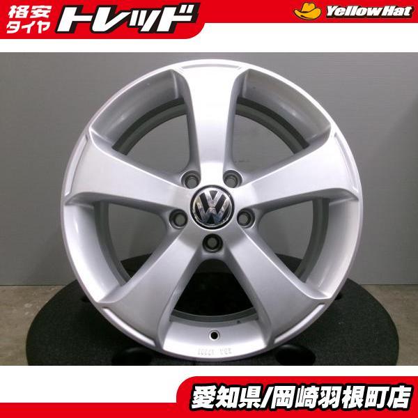 VW 純正 中古 アルミホイール 17インチ 6.5J +39 5H PCD112 輸入車