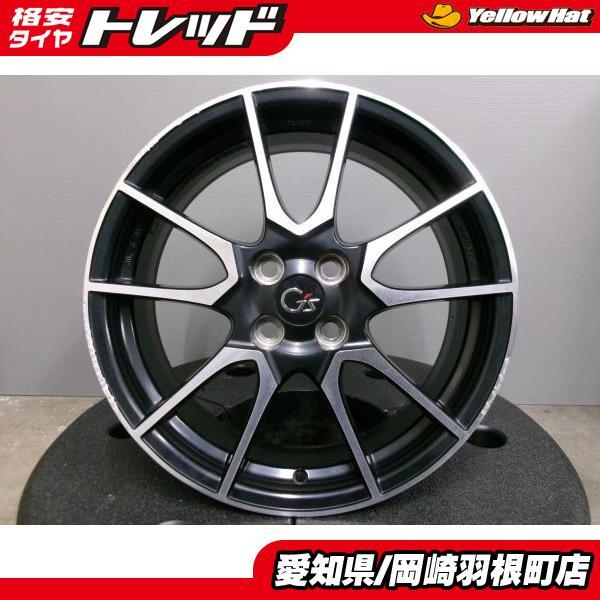 中古 アクア G`s 純正 17インチ 6.5J ET41 4H PCD100 アルミホイール 1