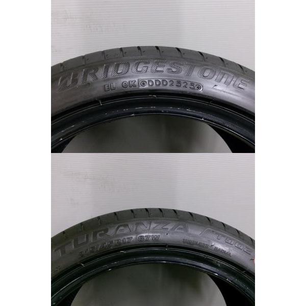 BRIDGESTONE ブリヂストン 215/45R17 TURANZA T002 中古 夏