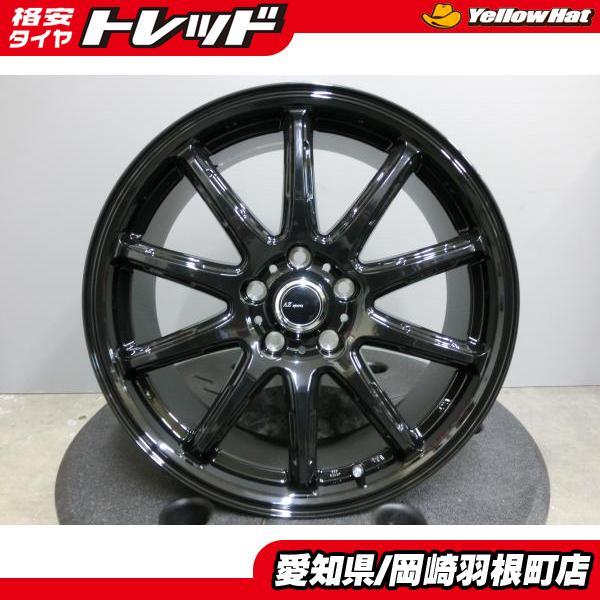 新品 4本セット AZ-Sports RC10 18インチ 7.5J +38 114.3/5H ホイール