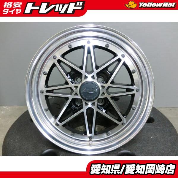 WORK ワーク Equip エクイップ03 15×5.0J +42 PCD100 4穴 中古 1本