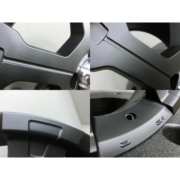 MKW MK-36 16インチ 7J +35 5/114.3 自家塗装 マットブラック 中古 4本