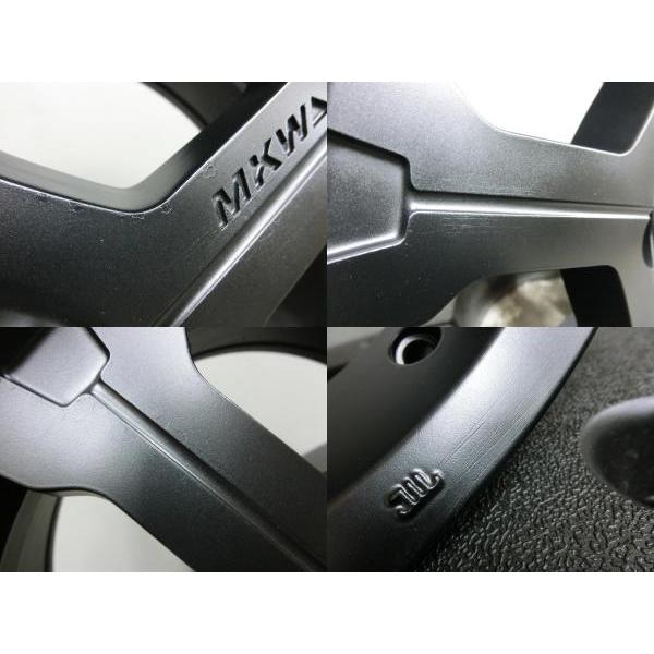 MKW MK-36 16インチ 7J +35 5/114.3 自家塗装 マットブラック 中古 4本