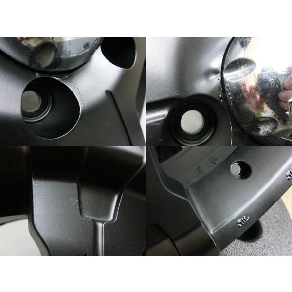MKW MK-36 16インチ 7J +35 5/114.3 自家塗装 マットブラック 中古 4本